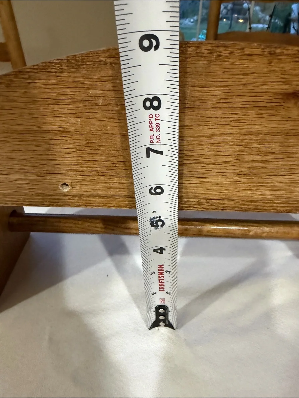 Rare VTG International Heartland Stoneware Kitchen Towel Rack